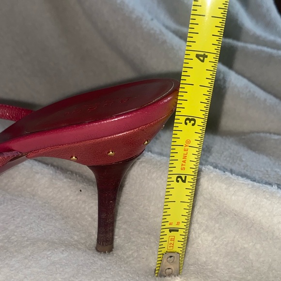 Vintage GG Logo Gold Stud Sandal - Picture 2 of 6